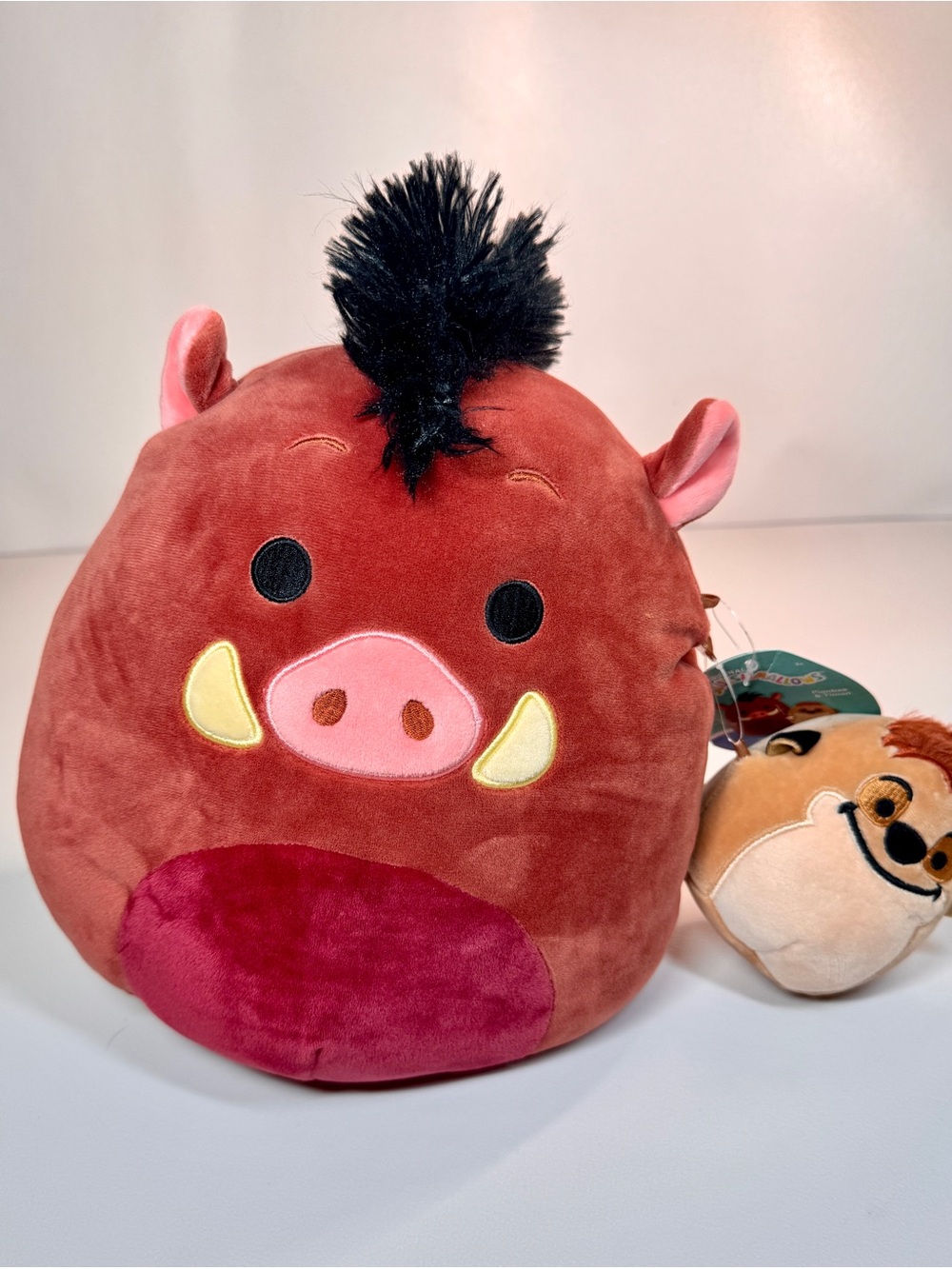 Disney Squishmallows Pumbaa Timon Lion King Plush Set With Tag